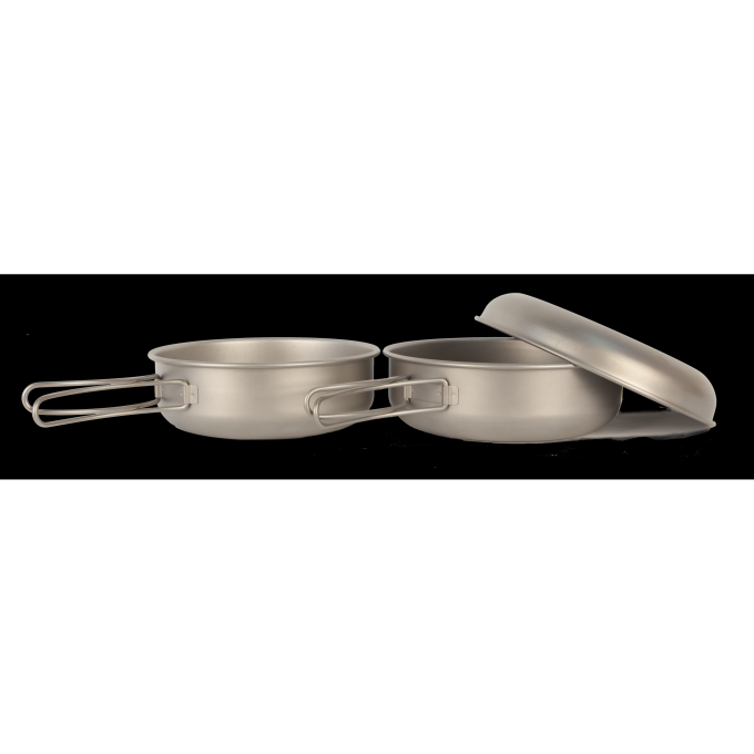 Набор титановых пиал с крышкой Kovea NZ Ti Bowl Set S