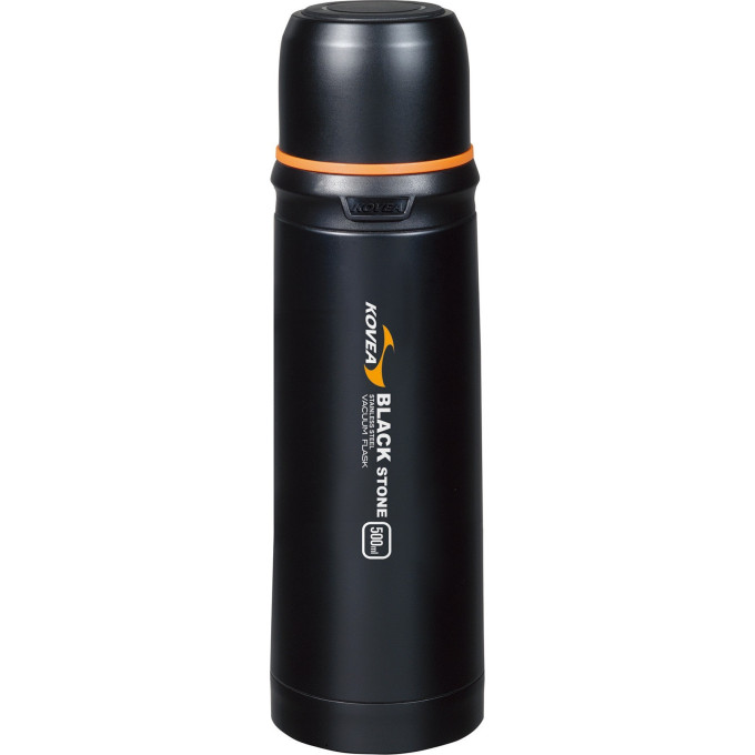 Термос KOVEA Black Stone 0,5 (12/24 ч)