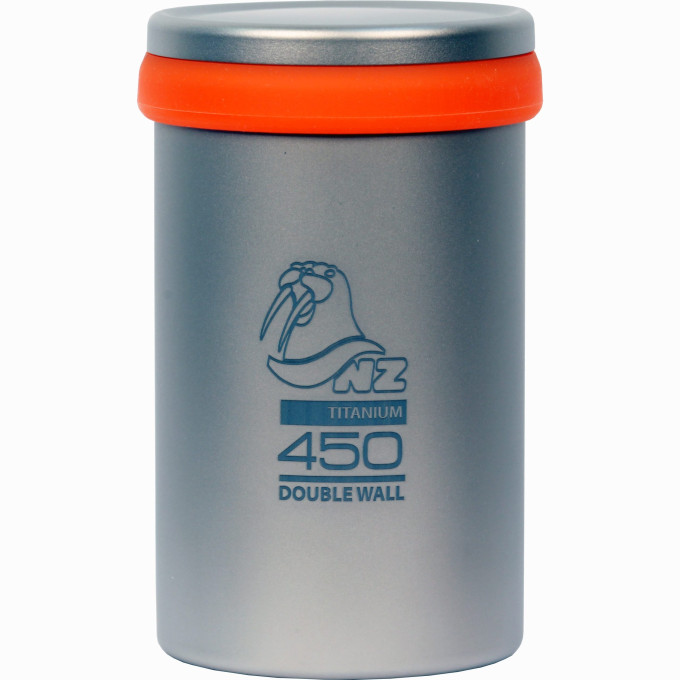 Термостакан с крышкой и ситечком KOVEA NZ Ti Tea Cup 450 ml