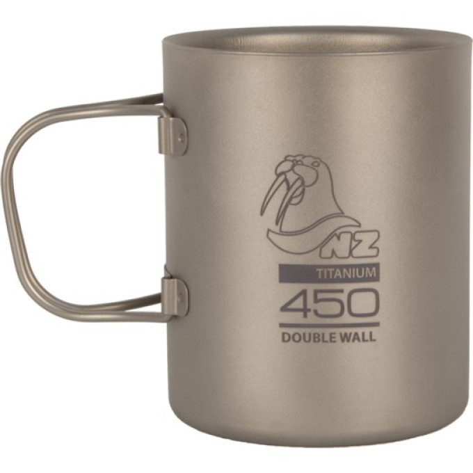 Титановая термокружка KOVEA NZ Ti Double Wall Mug 450 ml